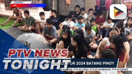 Participants ready for 2024 Batang Pinoy