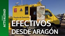 Aragón es la autonomía que más efectivos ha desplegado en Valencia con 280 funcionarios públicos