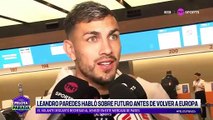 Leandro Paredes habló sobre la posibilidad de volver a Boca