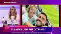 Romina Manguel recordó el día que se humilló ante Nico Occhiato después de criticarlo al aire