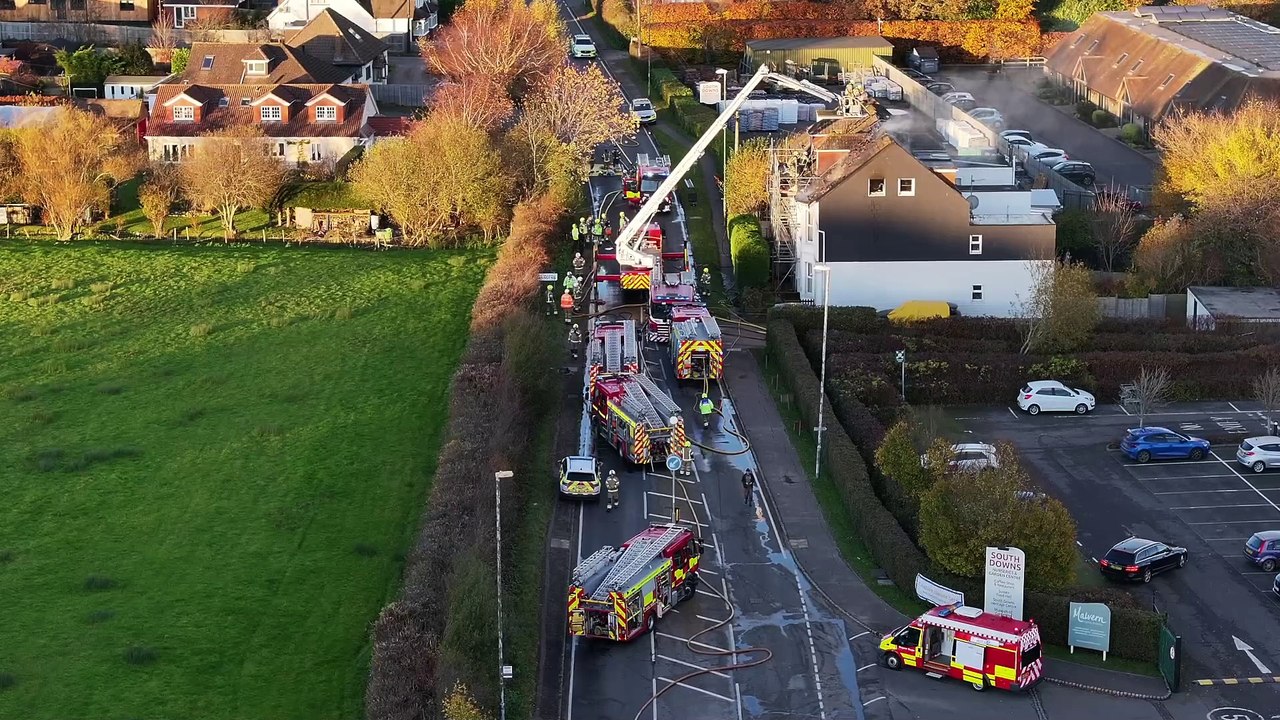 Hassocks house fire