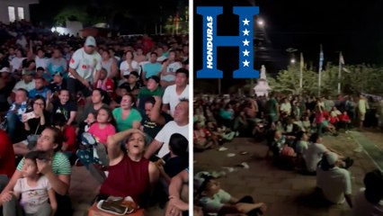 La Selección Mexicana vence a Honduras y así de triste es la reacción de la afición de los Catrachos