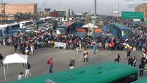 Manifestaciones en la Autopista Sur afectaron la operación de Transmilenio