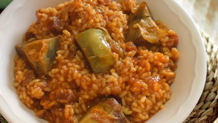 Arroz meloso con secreto y alcachofas, la receta espectacular que hará que te chupes los dedos