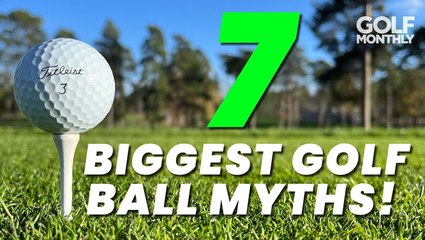 Biggest Golf Ball Myths