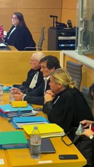 Pierre Palmade au tribunal de Melun.