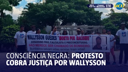 Dia da Consciência Negra: protesto em BH cobra justiça por Wallysson