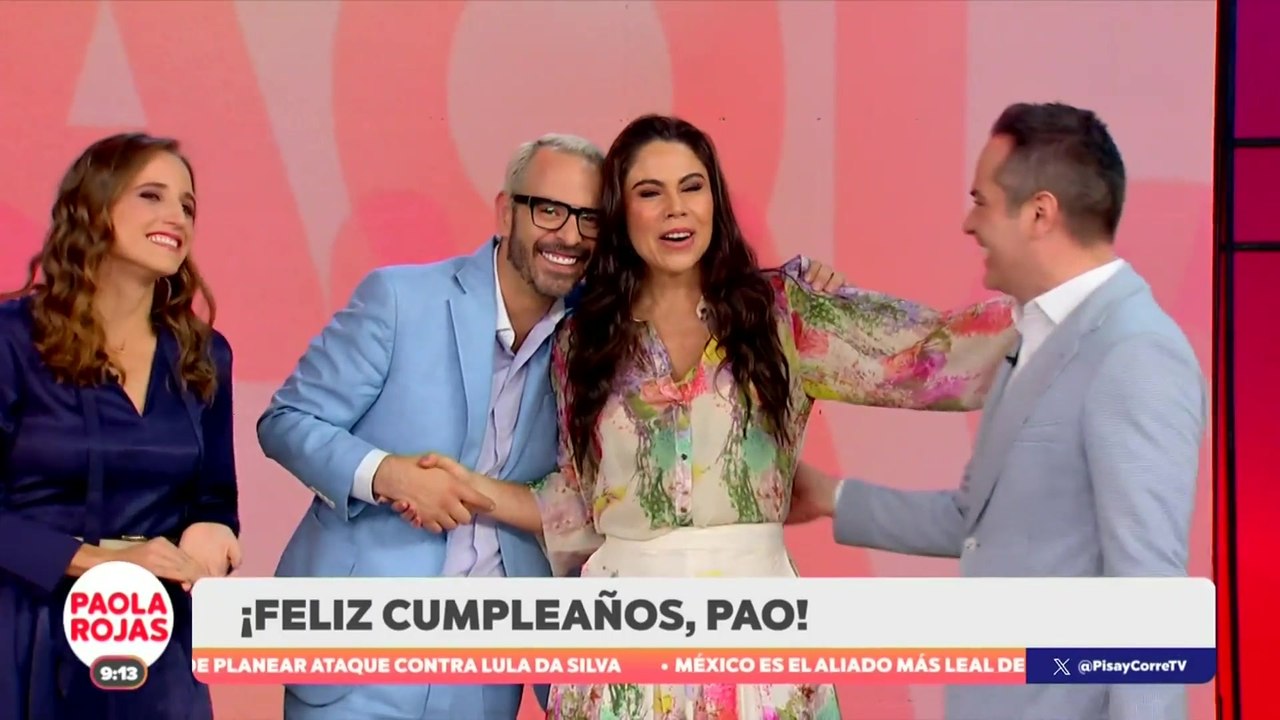 ¡Hoy celebramos el cumpleaños de nuestra querida Paola Rojas!