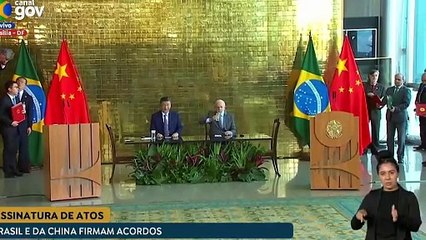 Lula: En un mundo "asolado por conflictos", China y Brasil priorizan la "paz y la diplomacia"