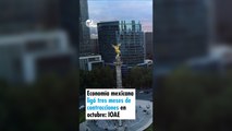 Economía mexicana ligó tres meses de contracciones en octubre: IOAE