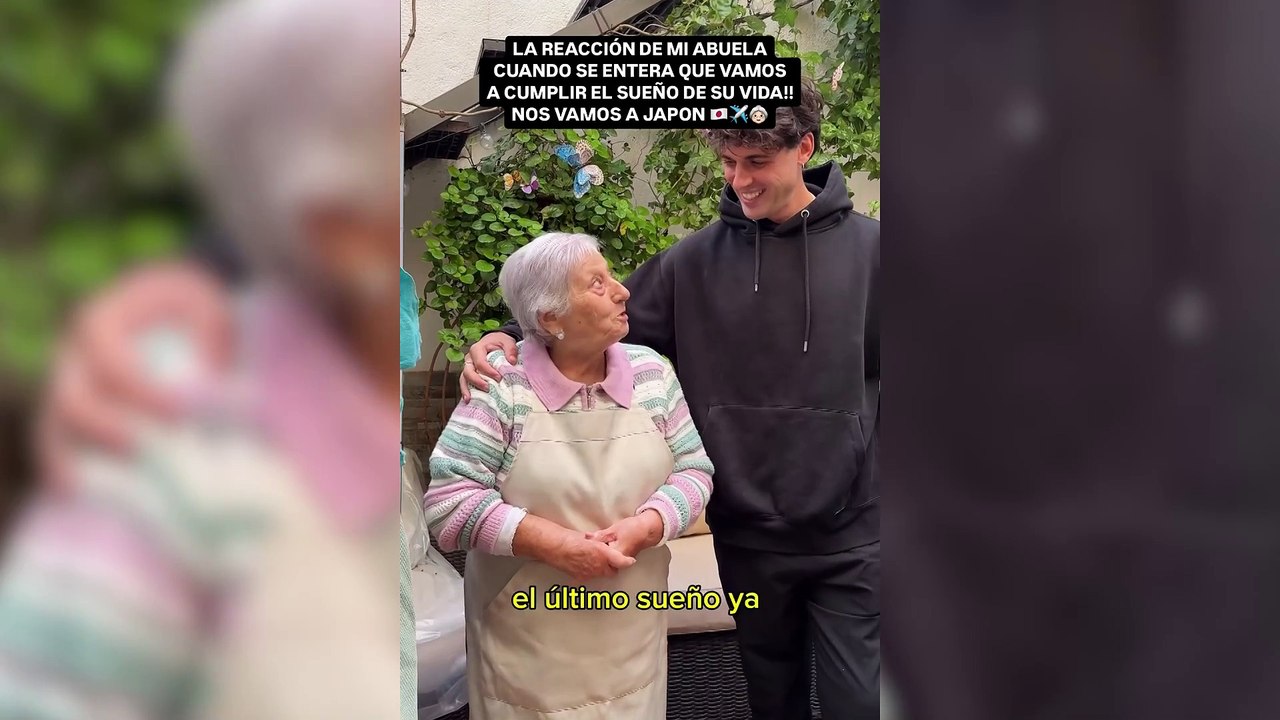 Daniel Illescas cumple el sueño de su abuela y se la lleva a Japón en un viaje de 12 días