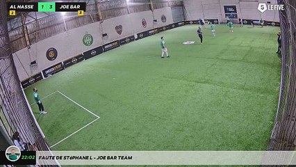 Faute de Stéphane L - Joe Bar Team