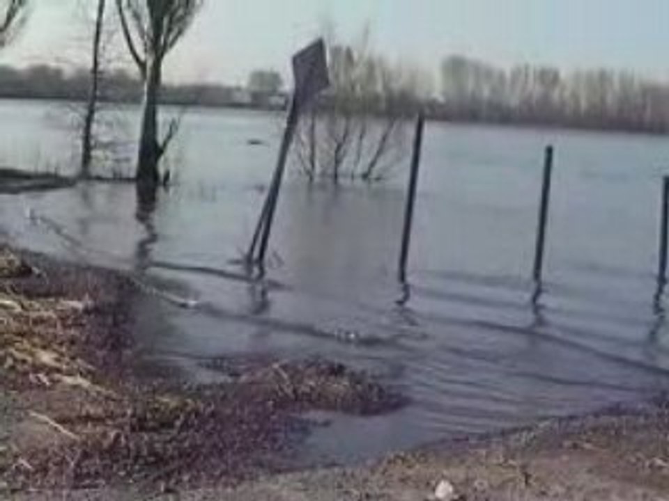 Descente de bateau inondée