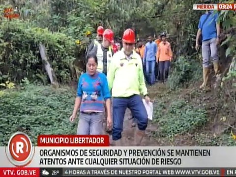 Mérida | Gobierno regional atiende necesidades de familias afectadas por fuertes precipitaciones