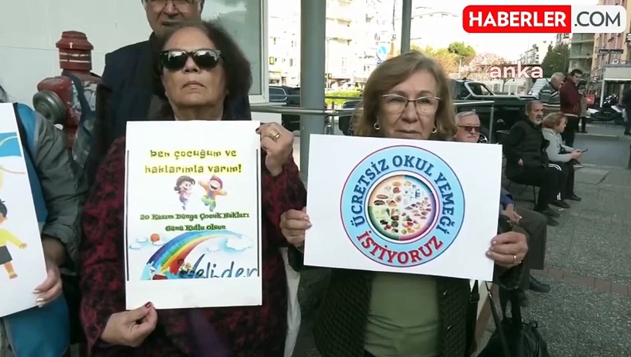 Veli-Der Üyelerinden İzmir'de Dünya Çocuk Hakları Günü Açıklaması: Yerel ve Merkezi Yönetimlere Çocuklarımız İçin Yardım ve Destek Çağrısı Yapıyoruz