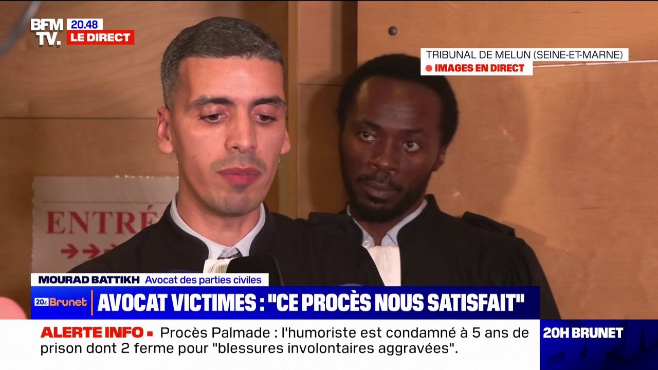 "On a été un peu déçus" après le refus de Pierre Palmade d'être jugé pour homicide involontaire, affirme Me Mourad Battikh (avocat des parties civiles)