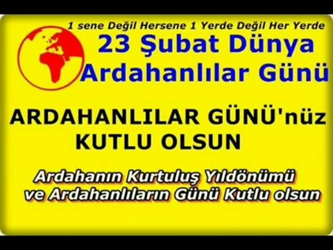 İlk dünya Ardahanlılar günü kutlamaları 2014 ve 2015 videosu