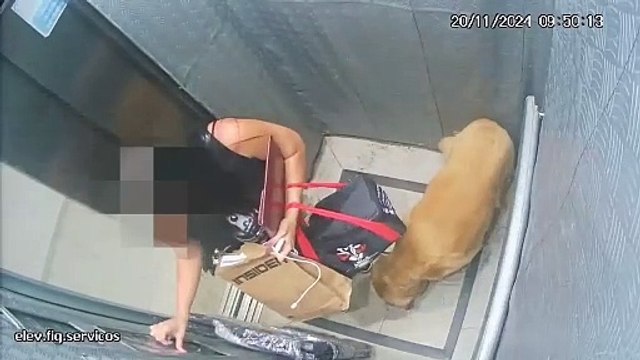 Vídeo mostra momento exato em que elevador quebra em Alphaville