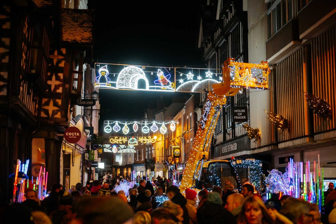 Shrewsbury Christmas Light On 2024