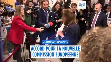 Les groupes centristes du Parlement européen concluent un accord pour approuver les nouveaux commissaires