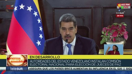 Pdte. Maduro: El pueblo organizado puede cambiar la estructura del Estado