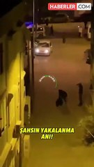 İzmir'de 3 polis memurunu silahla yaralayan şahsın yakalanma anları