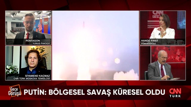 Putin'in ilk füze savaşları yorumu, Rusya'nın ABD'ye bilgi vererek vurması ve Netanyahu için tutuklama emri Gece Görüşü'nde konuşuldu