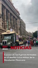 Así participaron las Fuerzas Armadas en el Desfile por la Revolución Mexicana en CDMX