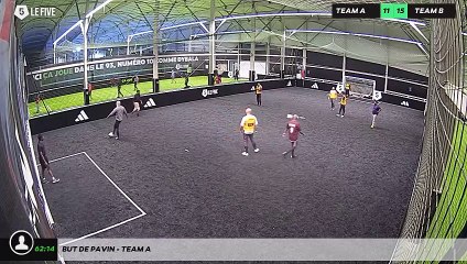 But de Pavin - Team A