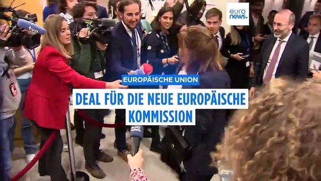 Zentrumsfraktionen des Europäischen Parlaments einigen sich auf neue Kommissare