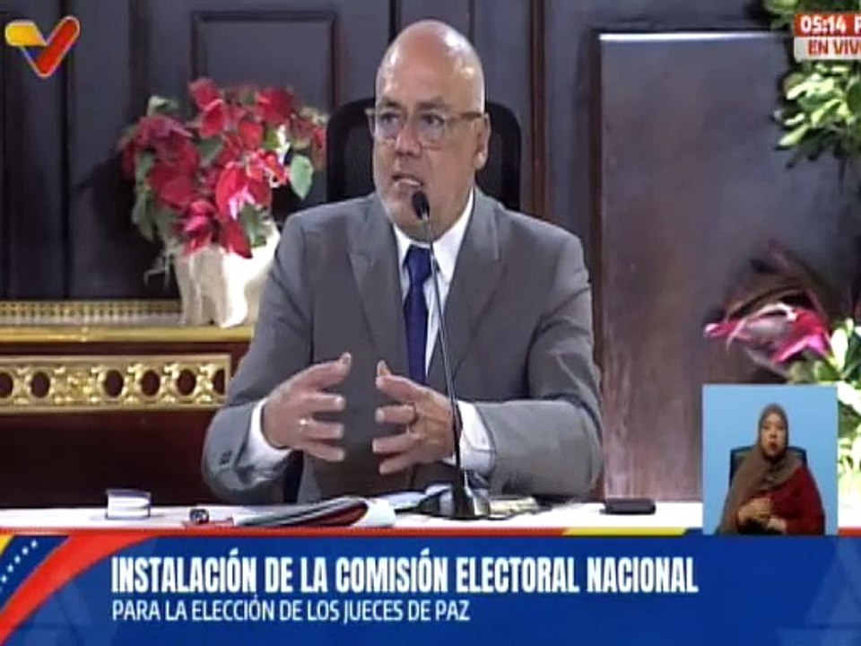Presidente de la AN detalló funciones de la Comisión Electoral Nacional para la elección de los jueces de paz