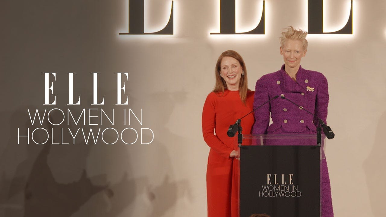 Julianne Moore and Tilda Swinton | Women in Hollywood Event | ELLE