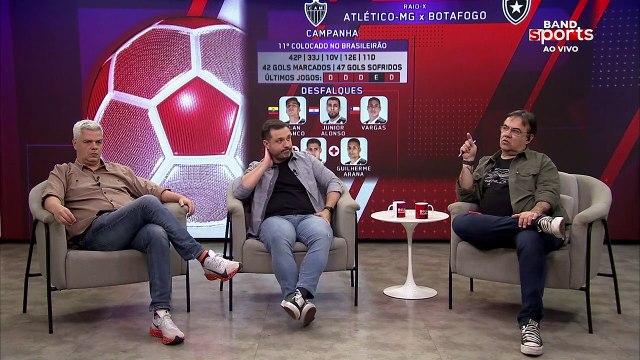 ATLÉTICO-MG X BOTAFOGO: IVAN DRAGO E BERNARDO RAMOS PROJETAM A PARTIDA | BOLA ROLANDO