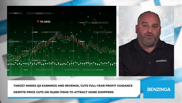 Target Misses Q3 Earnings and Revenue, Cuts Full-Year Profit Guidance Despite Price Cuts on 10,000 Items to Attract More Shoppers