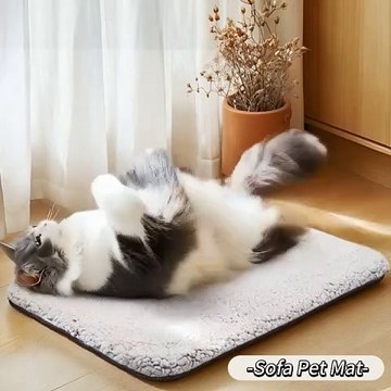 Self Warming Dog Cat Bed Self Heating Cat Dog Mat, Extra Warm Thermal Pet Pad For Indoor Outdoor Pets With Removable Non-Slip Bottom Cover