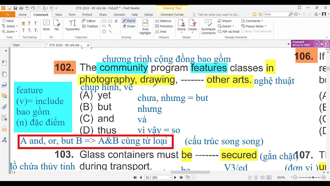 GIẢI ĐỀ ETS 2022 TEST 2 PART 5  PART 6 chi tiết  Hướng dẫn từ vựng  mẹo câu