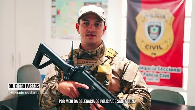 Forças de Segurança cumprem mandados durante operação no combate a organizações criminosas, em Santa Luzia