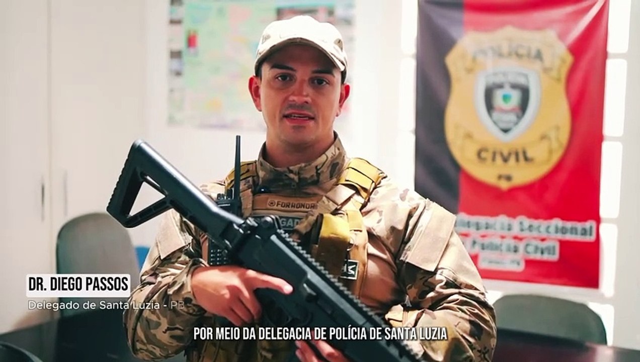 Forças de Segurança cumprem mandados durante operação no combate a organizações criminosas, em Santa Luzia