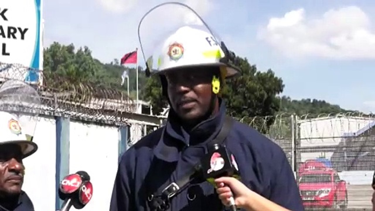 SECONDARY SCHOOL CAUGHT ON FIRE