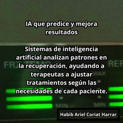 |HABIB ARIEL CORIAT HARRAR | TELEREHABILITACIÓN, ROBOTS Y TERAPIA RECREATIVA PARA LA RECUPERACIÓN FÍSICA (PARTE 2) (@HABIBARIELC)