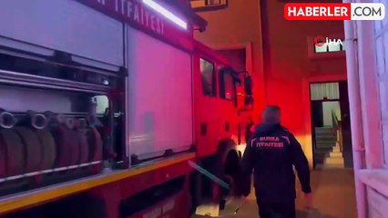 Bursa'da Tekstil İşletmesinde Yangın