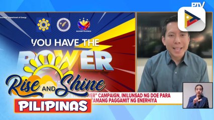 "You have the Power" campaign, inilunsad ng DOE para isulong ang tamang paggamit ng enerhiya
