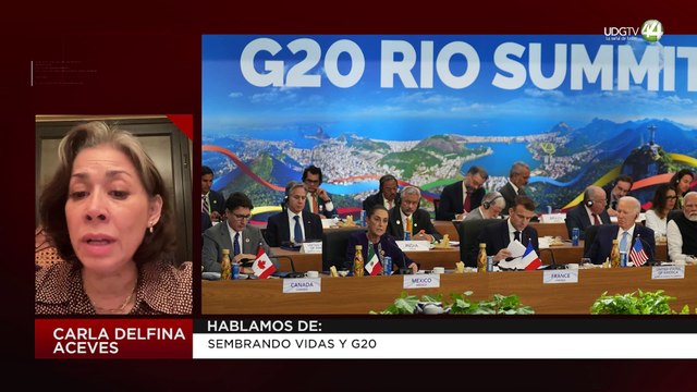 Sembrando vidas y G20: Carla Delfina Aceves