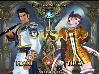SoulCalibur III online multiplayer - ps2
