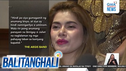 Aegis, nanawagan na tigilan na ang pagpapakalat ng maling impormasyon kaugnay sa pagkamatay ni Mercy Sunot | Balitanghali