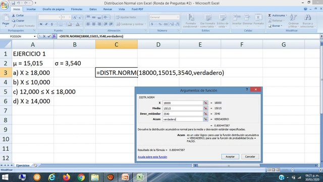 Distribución Normal. Historial Crediticio