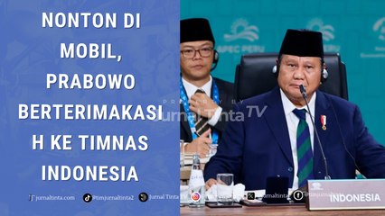 Bertolak dari Brazil Menuju Inggris, Prabowo Ucapkan Terimakasih ke Timnas Indonesia