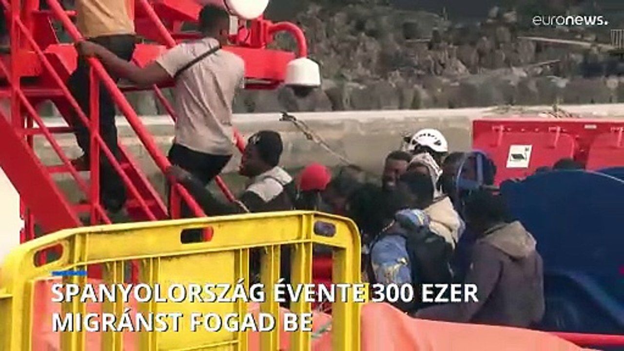 Migrációs reform: Spanyolország évente 300 ezer illegális bevándorlót fogad be