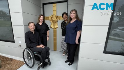 Tour of special features of purpose-built specialty disability accommodation homes in Taree