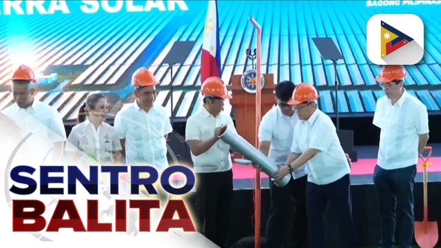PBBM, pinangunahan ang groundbreaking ng pinakamalaking solar plant at battery storage facility sa buong mundo